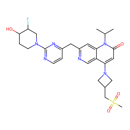 Chemical structure of BindingDB Monomer ID 727098