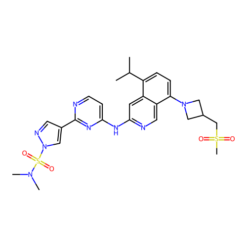 Chemical structure of BindingDB Monomer ID 727134