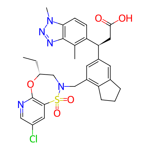 Chemical structure of BindingDB Monomer ID 728817