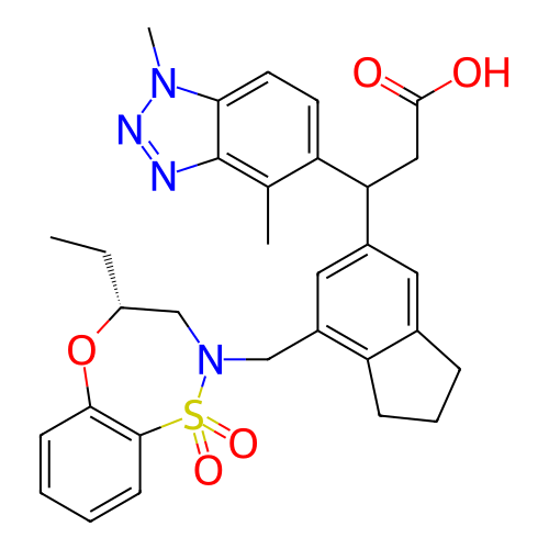 Chemical structure of BindingDB Monomer ID 728825