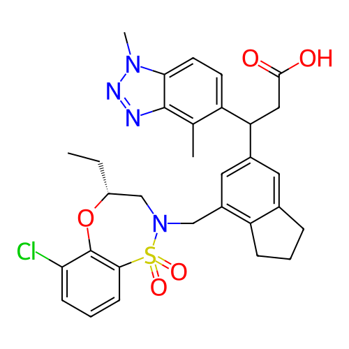 Chemical structure of BindingDB Monomer ID 728829