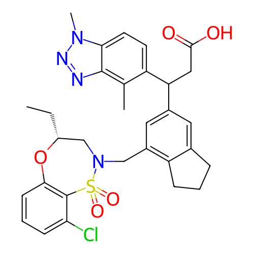 Chemical structure of BindingDB Monomer ID 728830