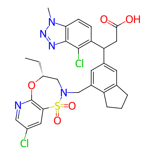 Chemical structure of BindingDB Monomer ID 728842