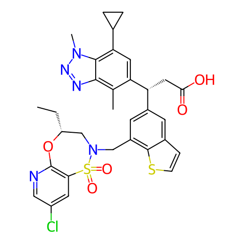 Chemical structure of BindingDB Monomer ID 728850