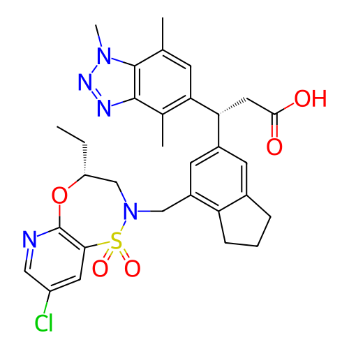 Chemical structure of BindingDB Monomer ID 728857