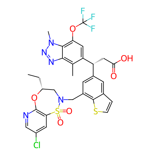 Chemical structure of BindingDB Monomer ID 728858