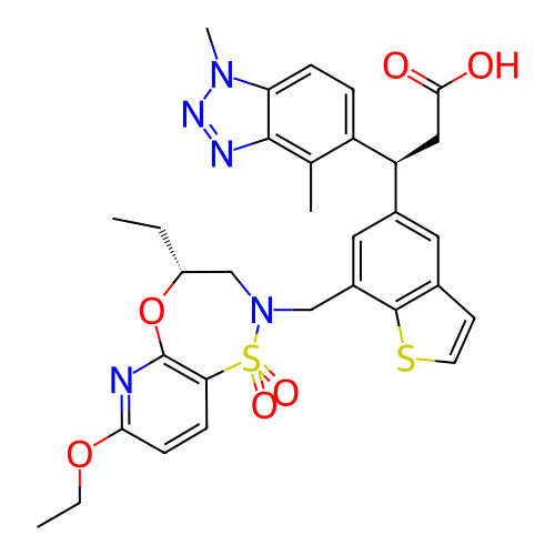 Chemical structure of BindingDB Monomer ID 728924