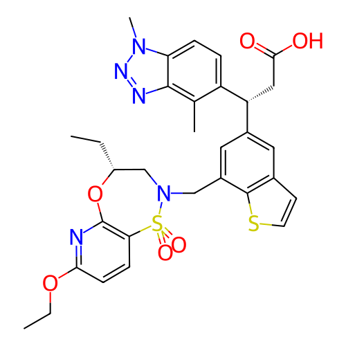 Chemical structure of BindingDB Monomer ID 728925