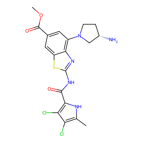 Chemical structure of BindingDB Monomer ID 729128