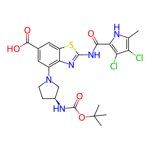 Chemical structure of BindingDB Monomer ID 729129