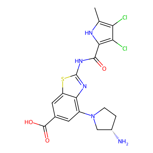 Chemical structure of BindingDB Monomer ID 729130