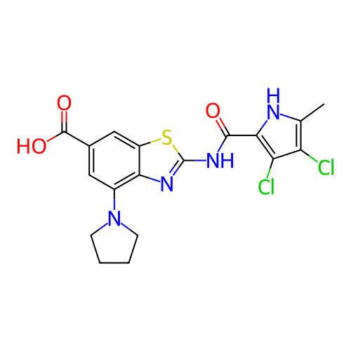 Chemical structure of BindingDB Monomer ID 729131