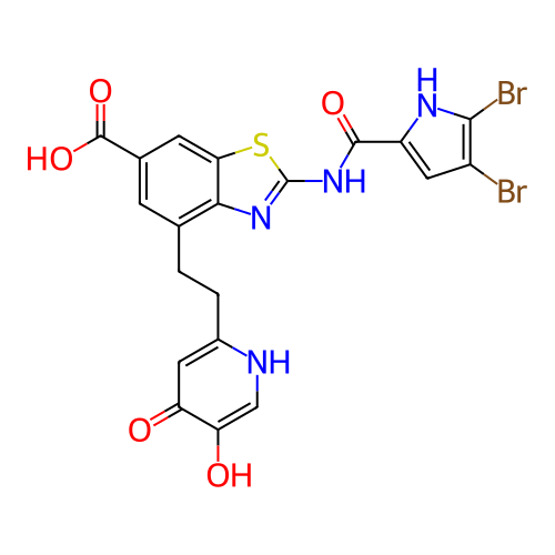 Chemical structure of BindingDB Monomer ID 729132