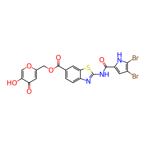 Chemical structure of BindingDB Monomer ID 729133