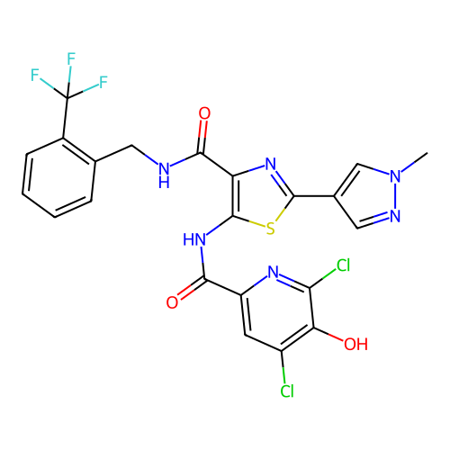 Chemical structure of BindingDB Monomer ID 729385