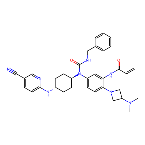Chemical structure of BindingDB Monomer ID 729429
