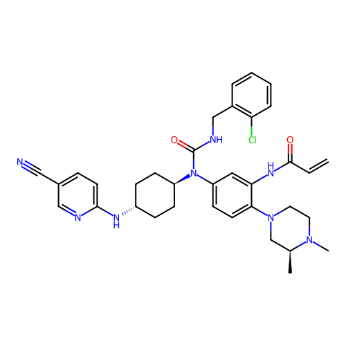 Chemical structure of BindingDB Monomer ID 729445