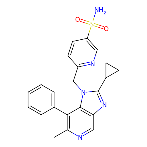 Chemical structure of BindingDB Monomer ID 729540