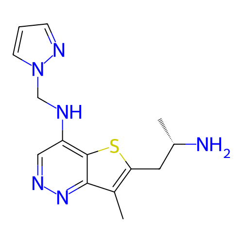 Chemical structure of BindingDB Monomer ID 729640