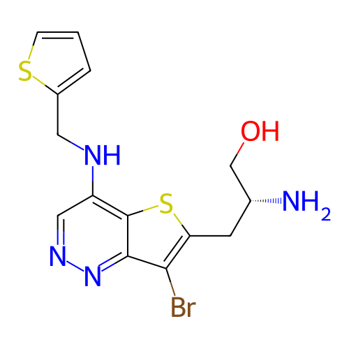 Chemical structure of BindingDB Monomer ID 729714