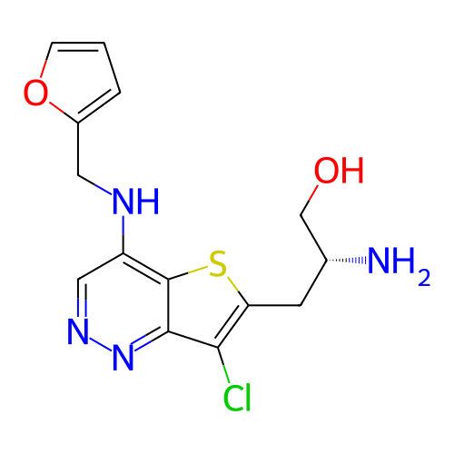 Chemical structure of BindingDB Monomer ID 729716