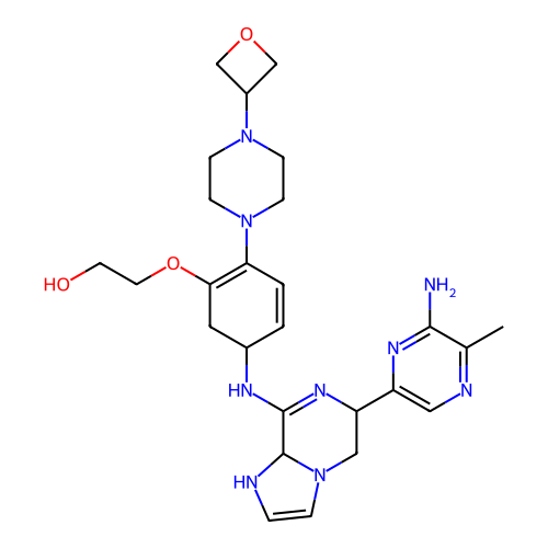 Chemical structure of BindingDB Monomer ID 729840