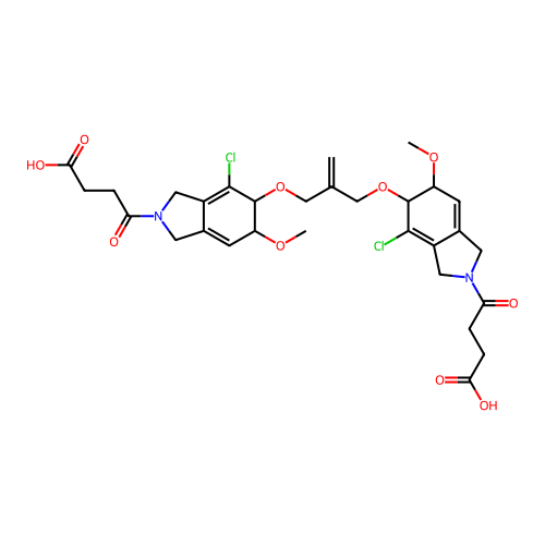 Chemical structure of BindingDB Monomer ID 730214