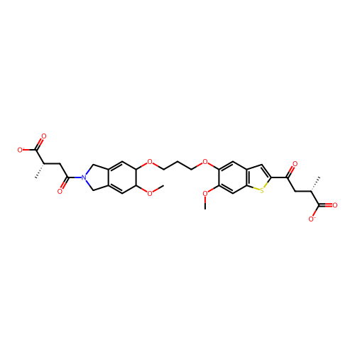 Chemical structure of BindingDB Monomer ID 730222