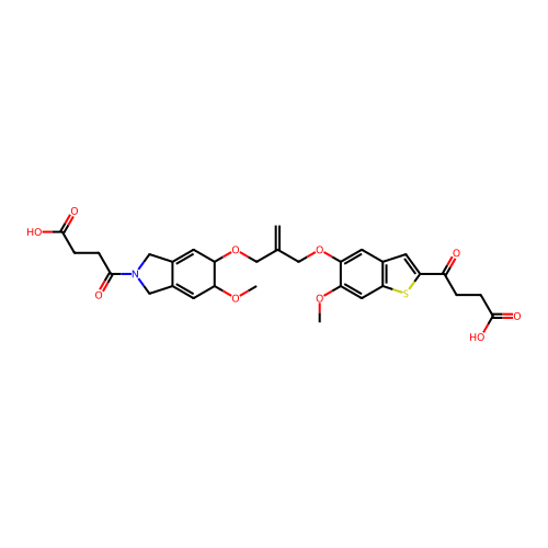 Chemical structure of BindingDB Monomer ID 730234