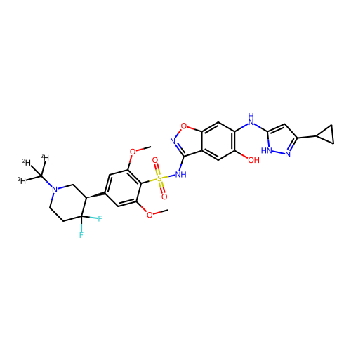 Chemical structure of BindingDB Monomer ID 730964