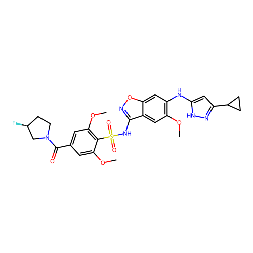 Chemical structure of BindingDB Monomer ID 731046