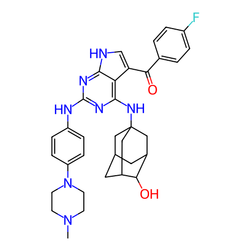 Chemical structure of BindingDB Monomer ID 731066
