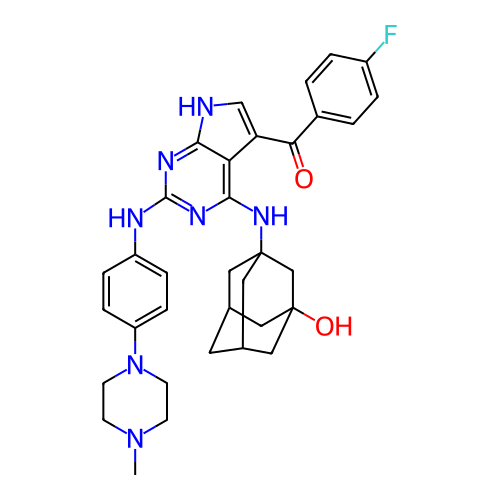 Chemical structure of BindingDB Monomer ID 731072