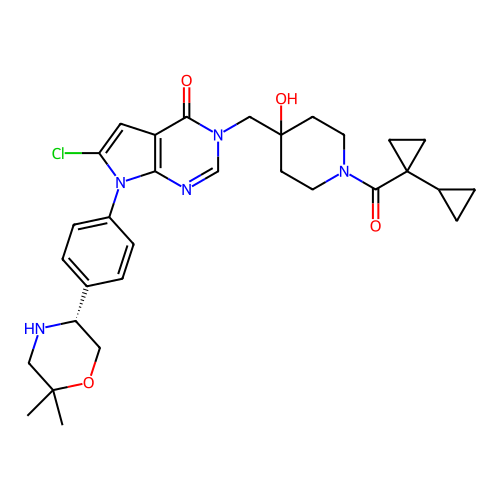 Chemical structure of BindingDB Monomer ID 731208