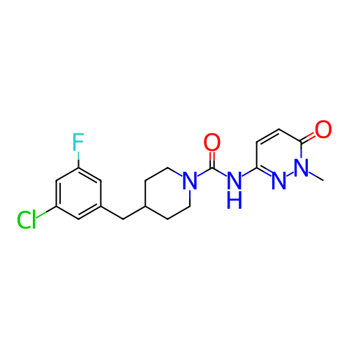 Chemical structure of BindingDB Monomer ID 731455