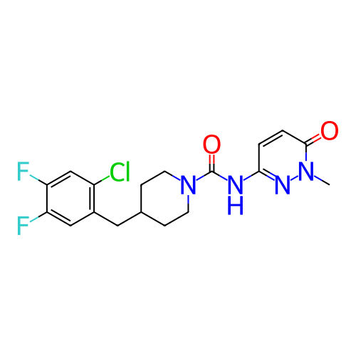Chemical structure of BindingDB Monomer ID 731551