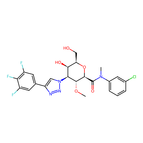 Chemical structure of BindingDB Monomer ID 731595
