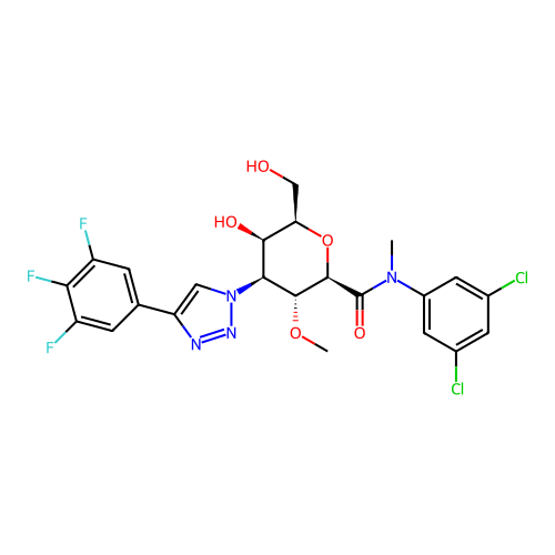 Chemical structure of BindingDB Monomer ID 731599