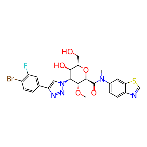Chemical structure of BindingDB Monomer ID 731610