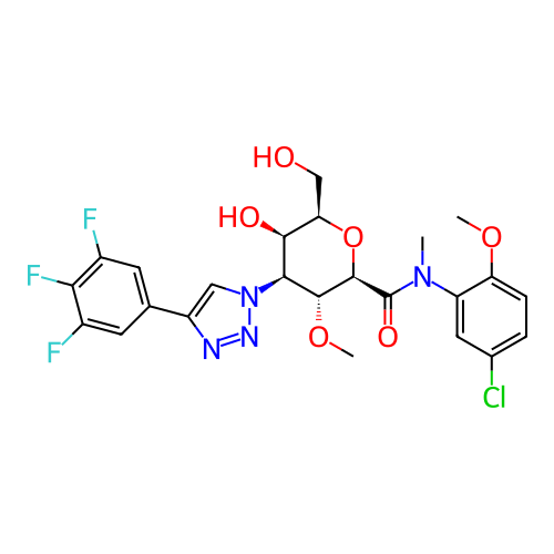 Chemical structure of BindingDB Monomer ID 731612