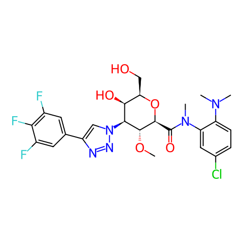 Chemical structure of BindingDB Monomer ID 731615