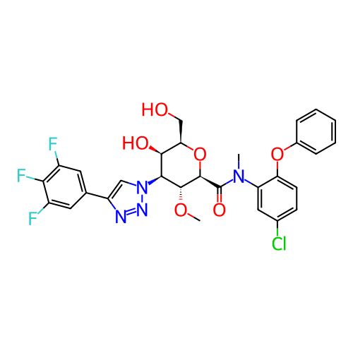 Chemical structure of BindingDB Monomer ID 731616