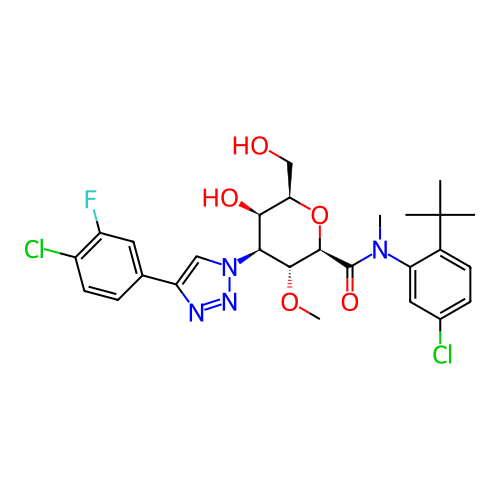 Chemical structure of BindingDB Monomer ID 731619