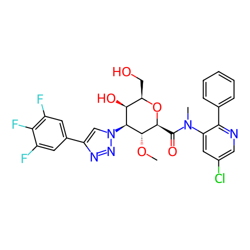 Chemical structure of BindingDB Monomer ID 731621
