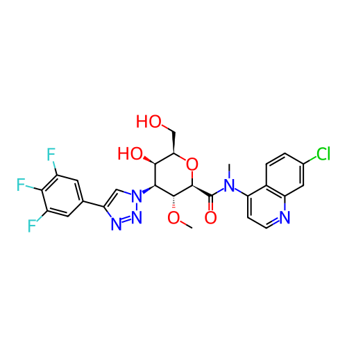 Chemical structure of BindingDB Monomer ID 731624