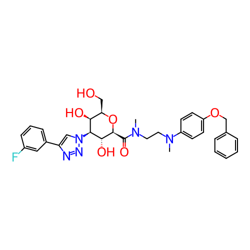 Chemical structure of BindingDB Monomer ID 731633