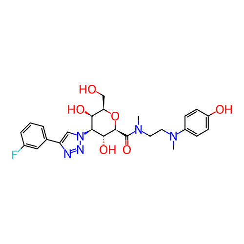 Chemical structure of BindingDB Monomer ID 731635