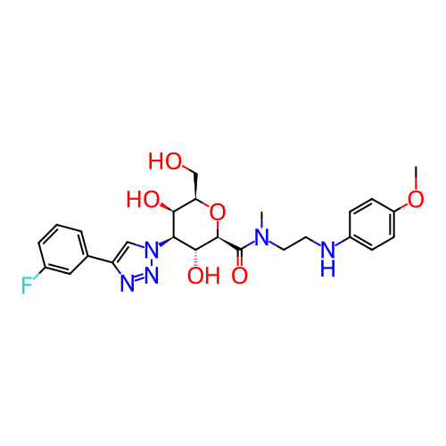 Chemical structure of BindingDB Monomer ID 731639