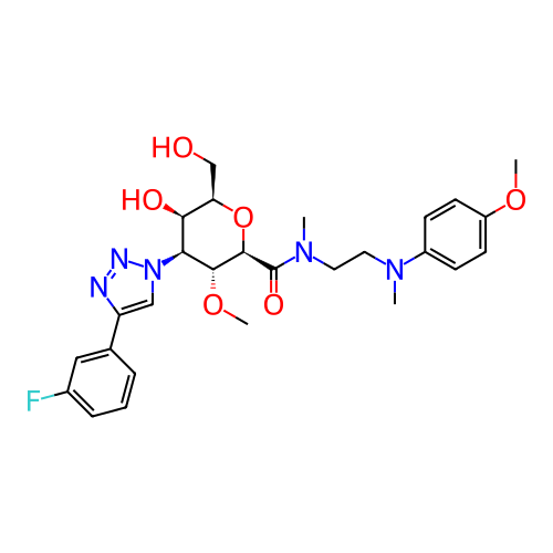 Chemical structure of BindingDB Monomer ID 731648