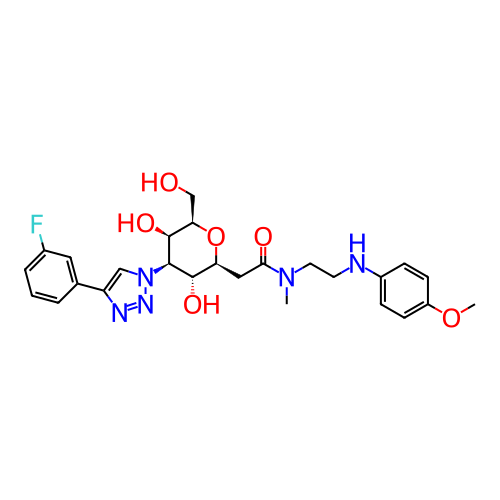 Chemical structure of BindingDB Monomer ID 731656
